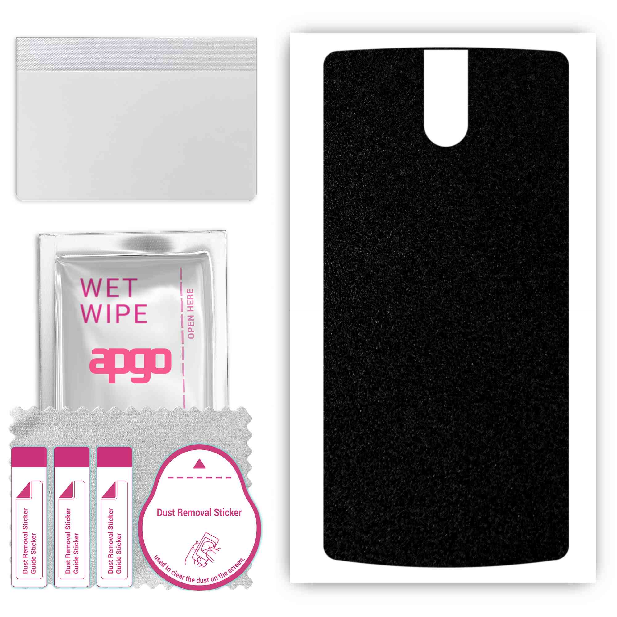 apgo Protective Skin Sticker for the back compatible with Doogee BL7000, Wrap Film, Foil, Vinyl - Pattern Matte Black
apgo Protective Skin Sticker for the back compatible with Doogee BL7000, Wrap Film, Foil, Vinyl - Pattern Matte Black