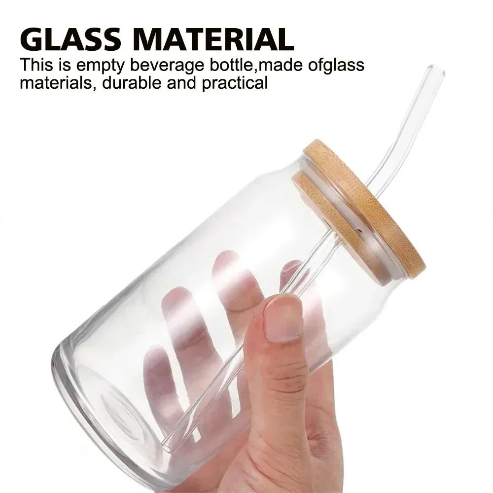 Straw Glass Cup 350/550ml Transparent Water Juice Glass Beer Can Milk Coffee Mug Drinkware Kitchen Accessories 550ml
Straw Glass Cup 350/550ml Transparent Water Juice Glass Beer Can Milk Coffee Mug Drinkware Kitchen Accessories 550ml