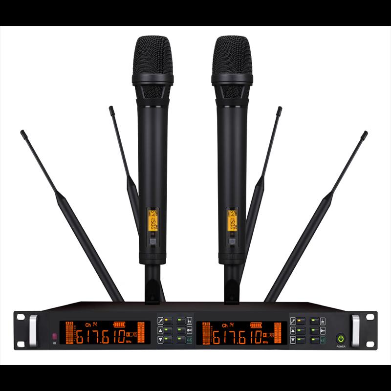 TENDZONE TWM-202H2 Dual-Channel True Diversity Wireless Handheld Microphone System (CN version)
TENDZONE TWM-202H2 Dual-Channel True Diversity Wireless Handheld Microphone System (CN version)