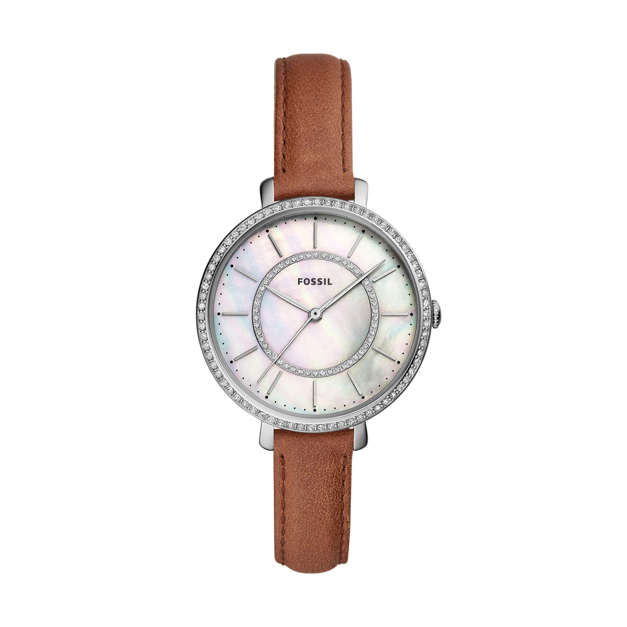 Fossil Jocelyn 36 мм коричневый ремешок из телячьей кожи корпус кварцевые MOP циферблат аналоговые часы ES4454 женские
Fossil Jocelyn 36 мм коричневый ремешок из телячьей кожи корпус кварцевые MOP циферблат аналоговые часы ES4454 женские