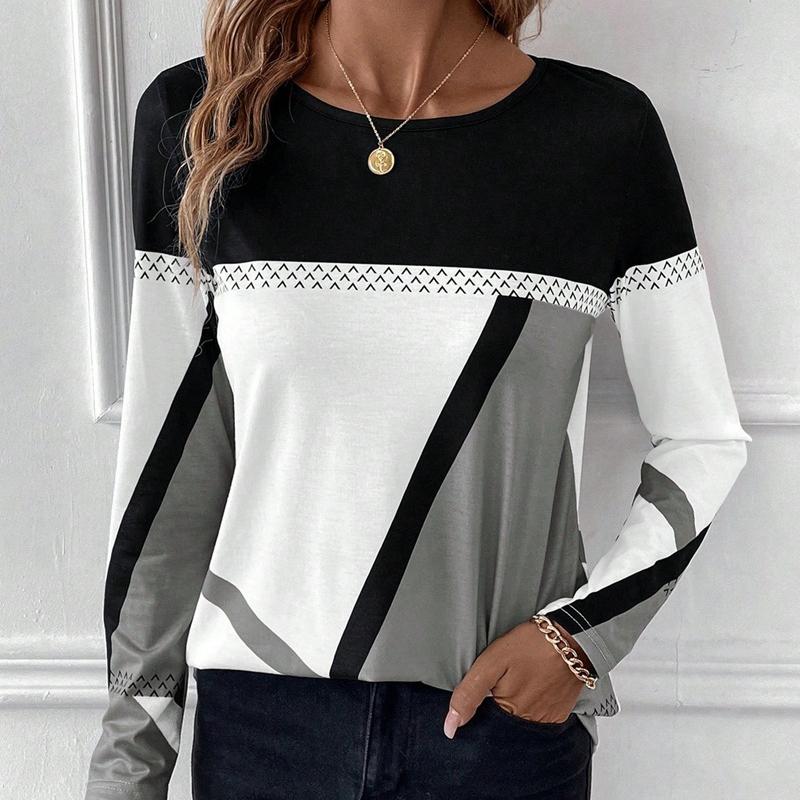 Весенняя новинка, длинный рукав, круглый вырез, футболка, женская, пэчворк, принт, повседневная, свободная, женская, элегантная, осенняя, простые, женские футболки 25787 XXL серый
Весенняя новинка, длинный рукав, круглый вырез, футболка, женская, пэчворк, принт, повседневная, свободная, женская, элегантная, осенняя, простые, женские футболки 25787 XXL серый