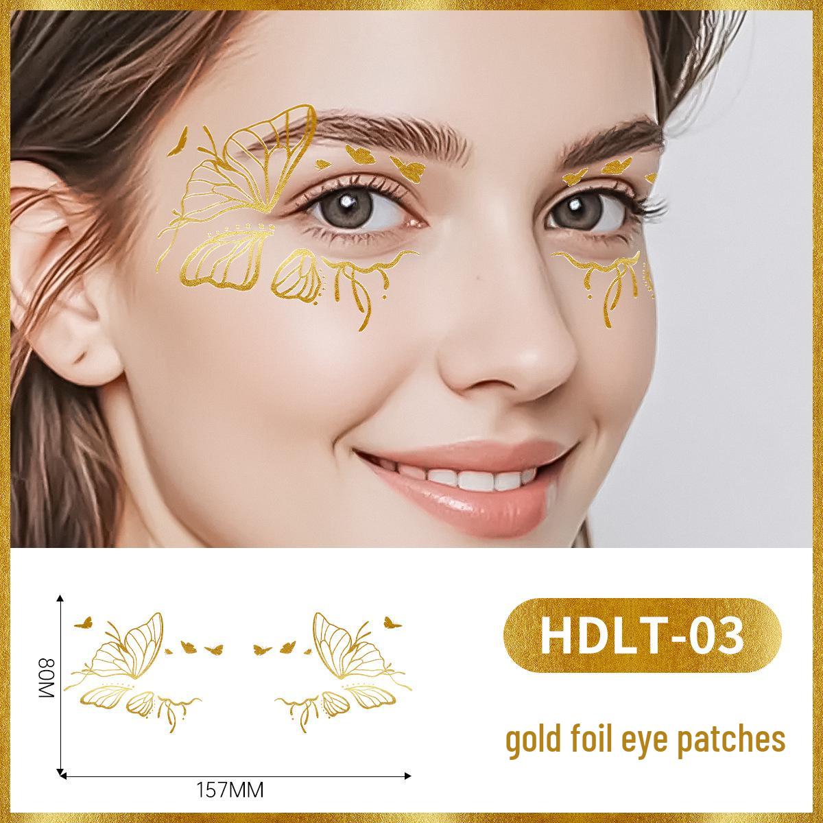 3D Butterfly Eye Tattoo Stickers: Long-lasting, Waterproof, Sweatproof for Stage Makeup 157x80mm
3D Butterfly Eye Tattoo Stickers: Long-lasting, Waterproof, Sweatproof for Stage Makeup 157x80mm