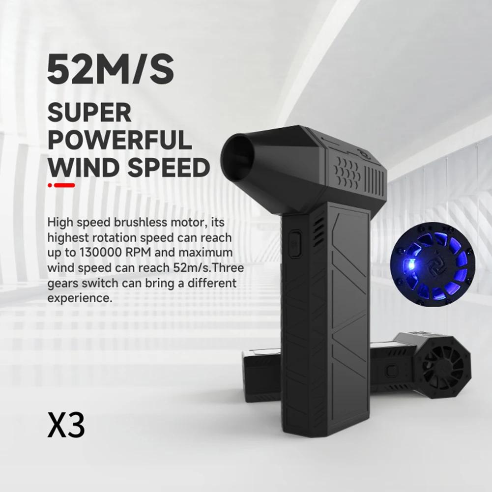 130000RPM Mini Turbo Jet Fan Compression Blower Violent Blower Handheld Brushless Motor Industrial Duct Fan Keyboard Car Cleaner чорний
130000RPM Mini Turbo Jet Fan Compression Blower Violent Blower Handheld Brushless Motor Industrial Duct Fan Keyboard Car Cleaner чорний