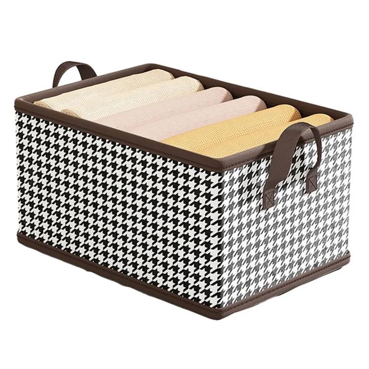 JJTZ 50 x 35 x 32cm Pattern Design Folding Cloth Organizer Washable PP Board Storage Box
JJTZ 50 x 35 x 32cm Pattern Design Folding Cloth Organizer Washable PP Board Storage Box