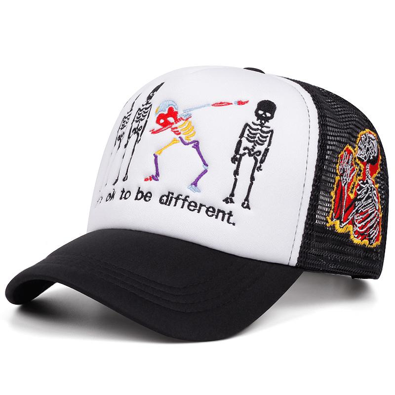 Trendy New Five Skull Side Prayer Men S Trendy Street Skateboarding Hiphop Hat Women S Daily Life Sunshade Baseball Net Hat
Trendy New Five Skull Side Prayer Men S Trendy Street Skateboarding Hiphop Hat Women S Daily Life Sunshade Baseball Net Hat