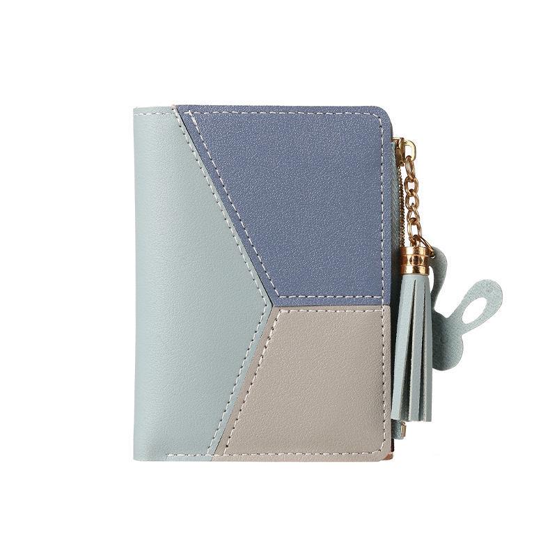 Women s Korean Style Two-Fold Thin Wallet: Compact, Zipper Coin Purse with Large Capacity and Multiple Card Slots
Women s Korean Style Two-Fold Thin Wallet: Compact, Zipper Coin Purse with Large Capacity and Multiple Card Slots