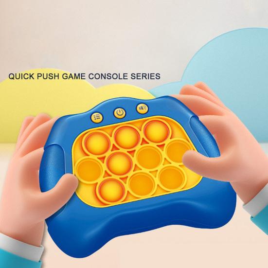 Игровая консоль Push Bubble со легкой музыкой Портативная интересная тренировка реакции Игрушка «Ударь крота» для снятия стресса
Игровая консоль Push Bubble со легкой музыкой Портативная интересная тренировка реакции Игрушка «Ударь крота» для снятия стресса