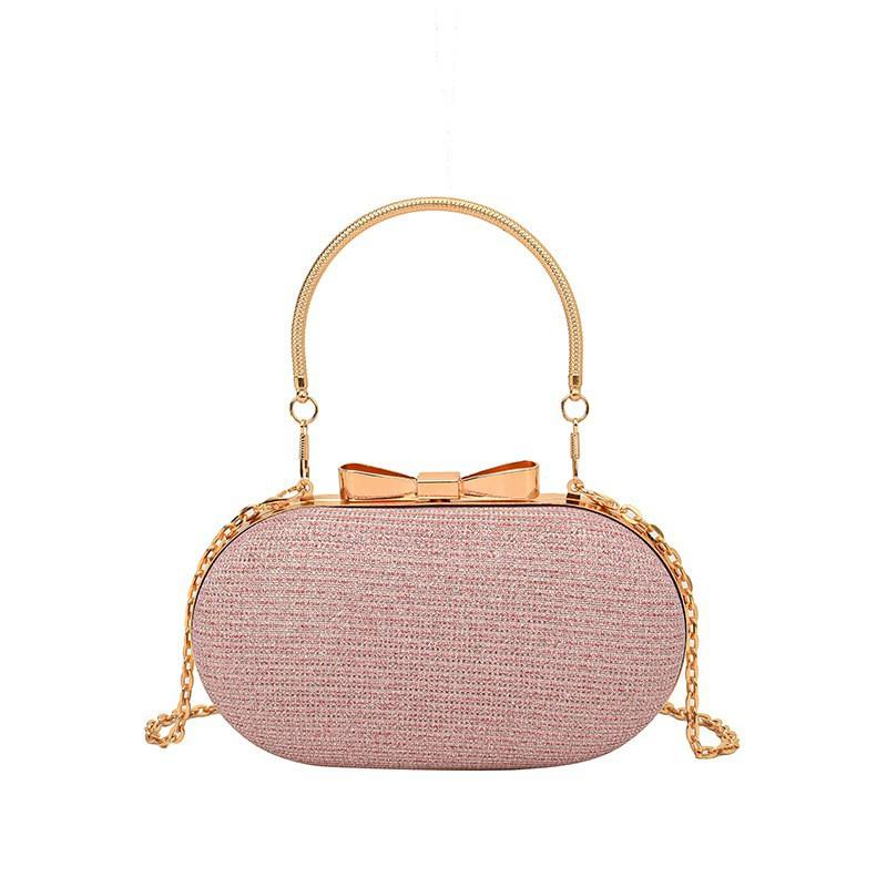 2025 New Dinner Bag Western-style Trend Casual Fashionable Handbag Personalized Chain Single-shoulder Cross-shoulder Female one size рожевий
2025 New Dinner Bag Western-style Trend Casual Fashionable Handbag Personalized Chain Single-shoulder Cross-shoulder Female one size рожевий