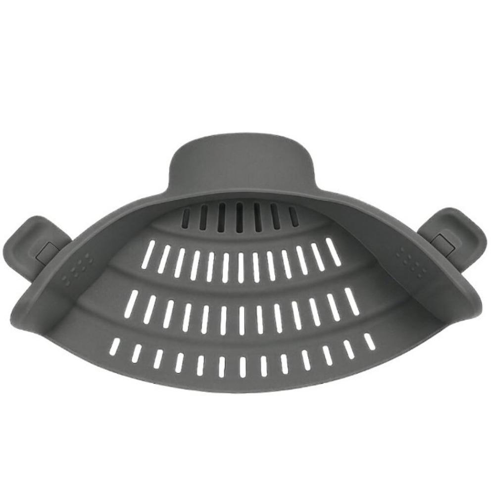 1 Pack Silicone Strainer, Adjustable Silicone Clip on Strainer, Suitable for Pots, Bowls, Vegetables, Noodles, Pasta Drainer сірий колір
1 Pack Silicone Strainer, Adjustable Silicone Clip on Strainer, Suitable for Pots, Bowls, Vegetables, Noodles, Pasta Drainer сірий колір