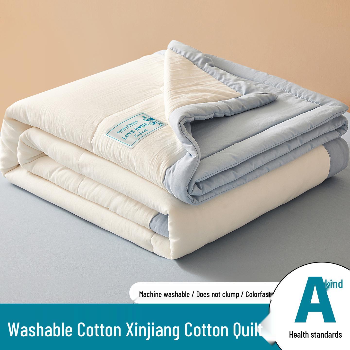 New 2026 Machine Washable Summer Quilt - Cool Cotton for Dorms and Gifts 100x150cm Single Summer Quilt
New 2026 Machine Washable Summer Quilt - Cool Cotton for Dorms and Gifts 100x150cm Single Summer Quilt