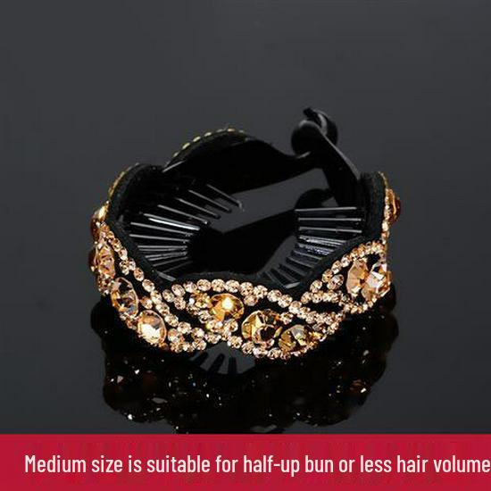 Корейская плойка со стразами: Изысканная заколка-банан для хвостика в виде листа бриллиантовой ивы для женщин.
Корейская плойка со стразами: Изысканная заколка-банан для хвостика в виде листа бриллиантовой ивы для женщин.