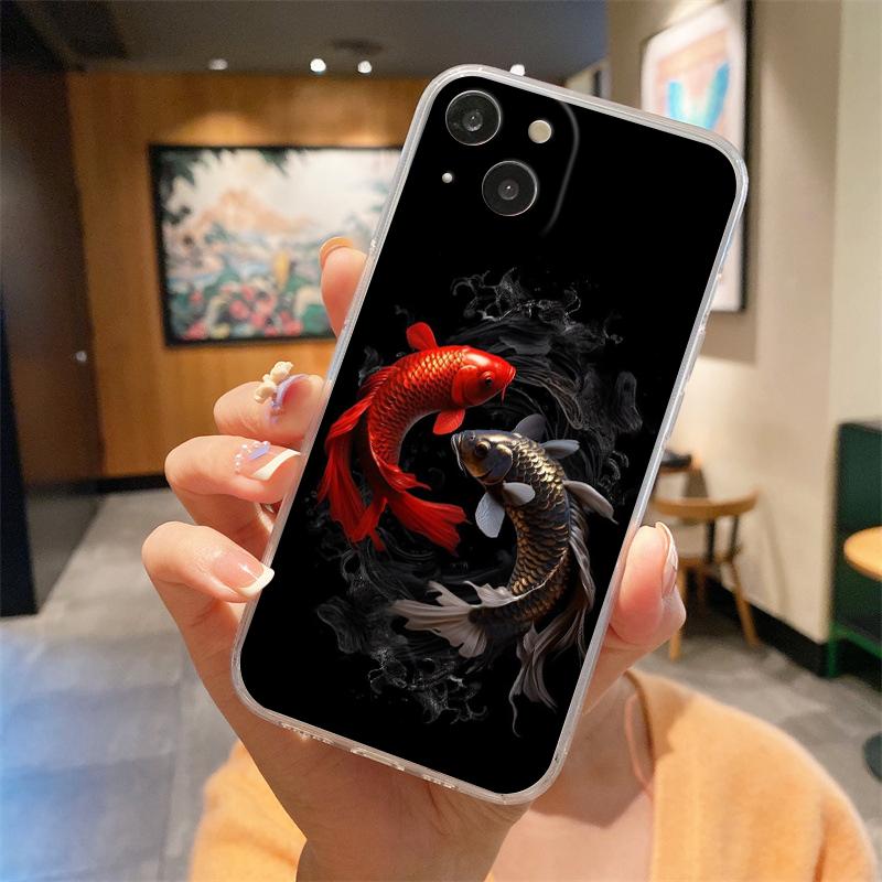 Чехол для телефона с карпом кои для iPhone 15 16 14 13 12 11 Pro Max 16E XS XR Max 7 8 16 Plus SE2 Мягкий ТПУ Прозрачная крышка iPhone 15
Чехол для телефона с карпом кои для iPhone 15 16 14 13 12 11 Pro Max 16E XS XR Max 7 8 16 Plus SE2 Мягкий ТПУ Прозрачная крышка iPhone 15