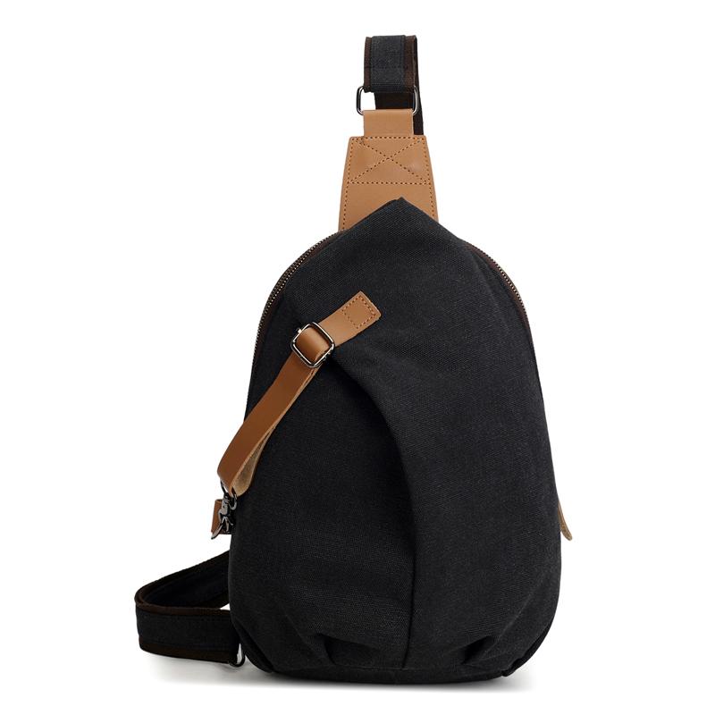 Мужская модная холщовая сумка через плечо - классическая ретро-сумка Messenger Sling с несколькими карманами (Повседневная и дорожная сумка через плечо) чёрный
Мужская модная холщовая сумка через плечо - классическая ретро-сумка Messenger Sling с несколькими карманами (Повседневная и дорожная сумка через плечо) чёрный