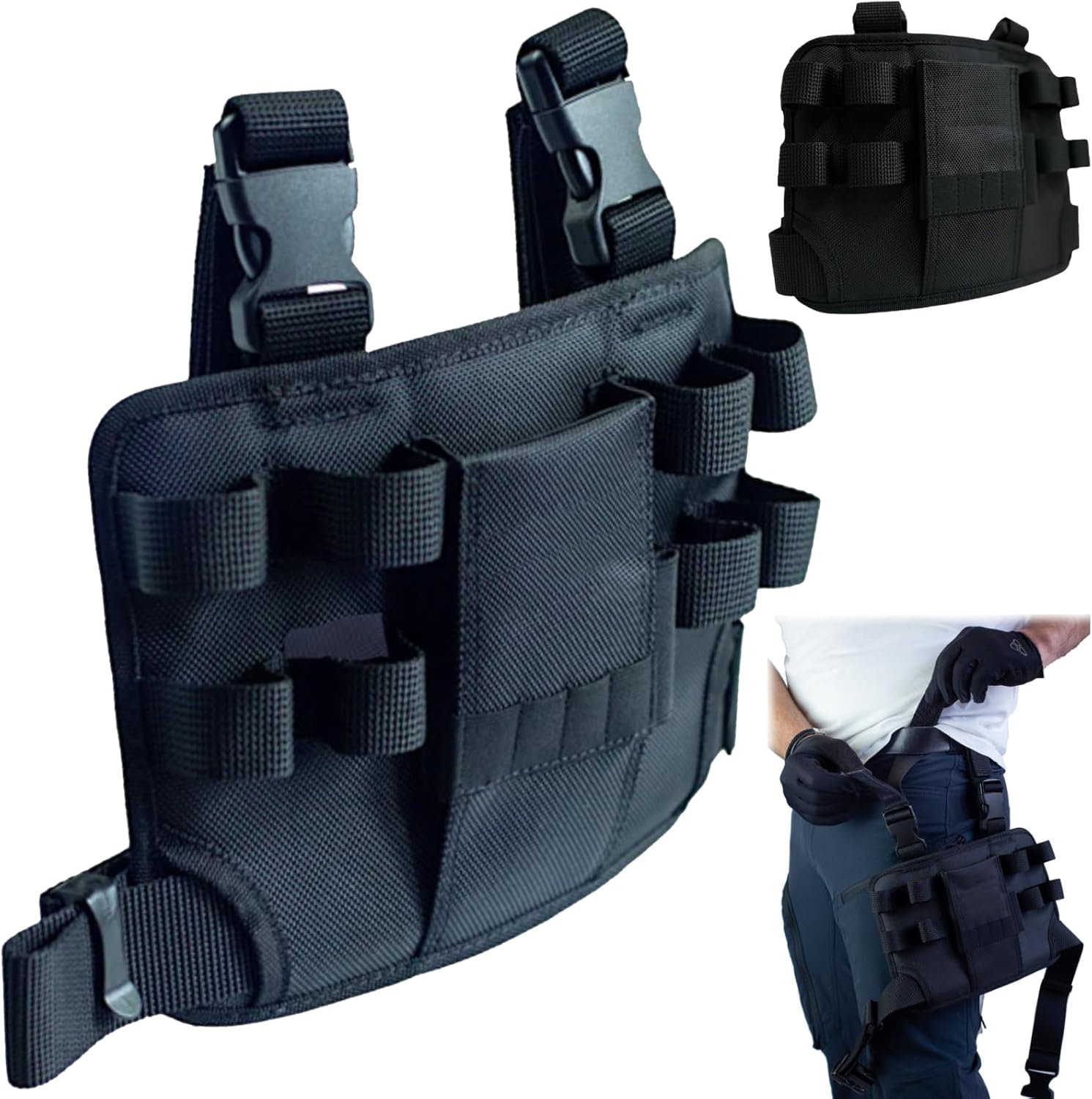 Generic Z 2.0 Tool Pouch, Repair Tool Bag Around Your Leg, Holster Leg Pocket Pouches, Utility Mini Tool Organizer Pouch with Belt Clip for Carpenters 1PC чорний
Generic Z 2.0 Tool Pouch, Repair Tool Bag Around Your Leg, Holster Leg Pocket Pouches, Utility Mini Tool Organizer Pouch with Belt Clip for Carpenters 1PC чорний