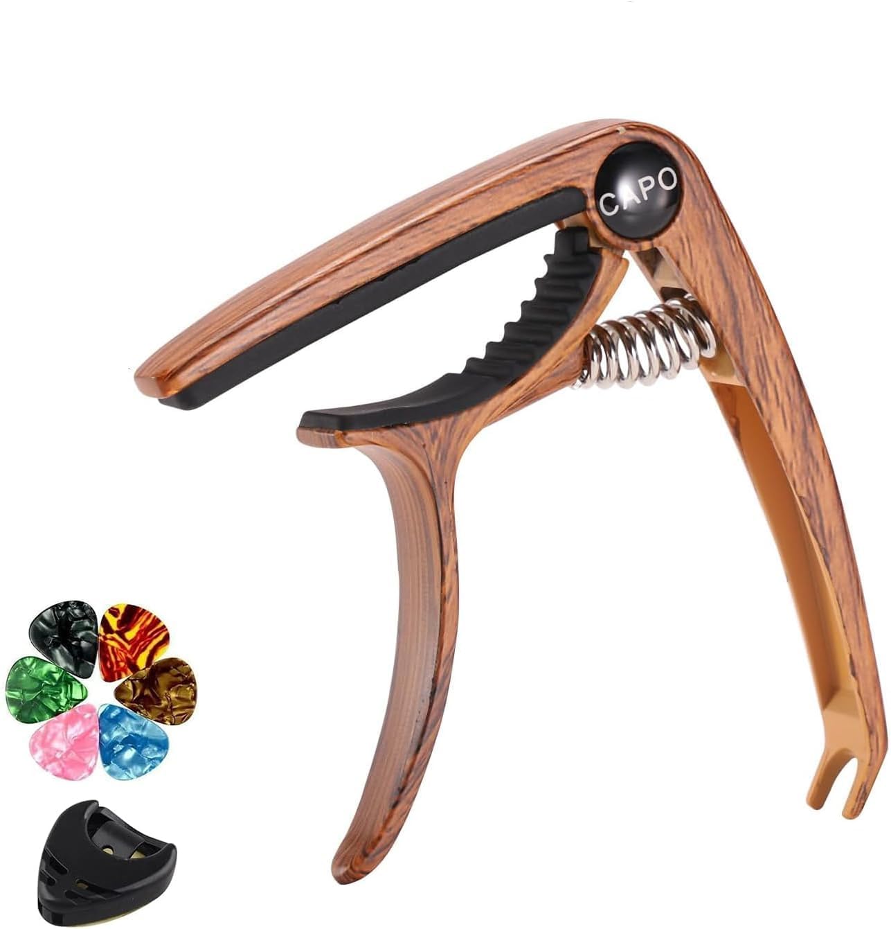 Exclusive Guitar Capo Tast One Touch Guitar Capo Acoustic Guitar Electric Guitar Capo Tast for Electric Guitar Folk Guitar Ukulele Zinc Alloy Grain
Exclusive Guitar Capo Tast One Touch Guitar Capo Acoustic Guitar Electric Guitar Capo Tast for Electric Guitar Folk Guitar Ukulele Zinc Alloy Grain