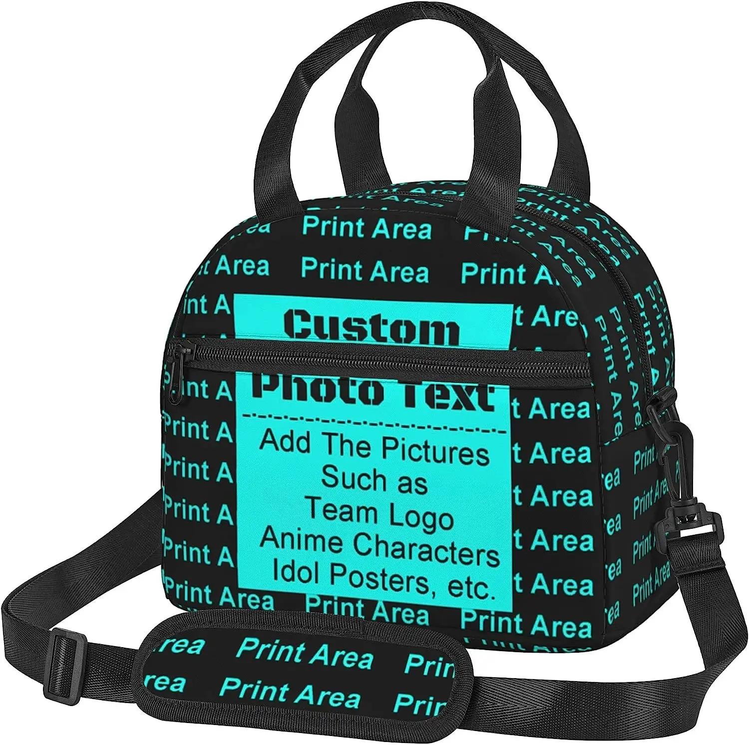 Custom Lunch Box with Photo/Name Personalized Insulated Lunch Bag Reusable Thermal Leakproof Tote with Detachable Shoulder Strap чёрный
Custom Lunch Box with Photo/Name Personalized Insulated Lunch Bag Reusable Thermal Leakproof Tote with Detachable Shoulder Strap чёрный