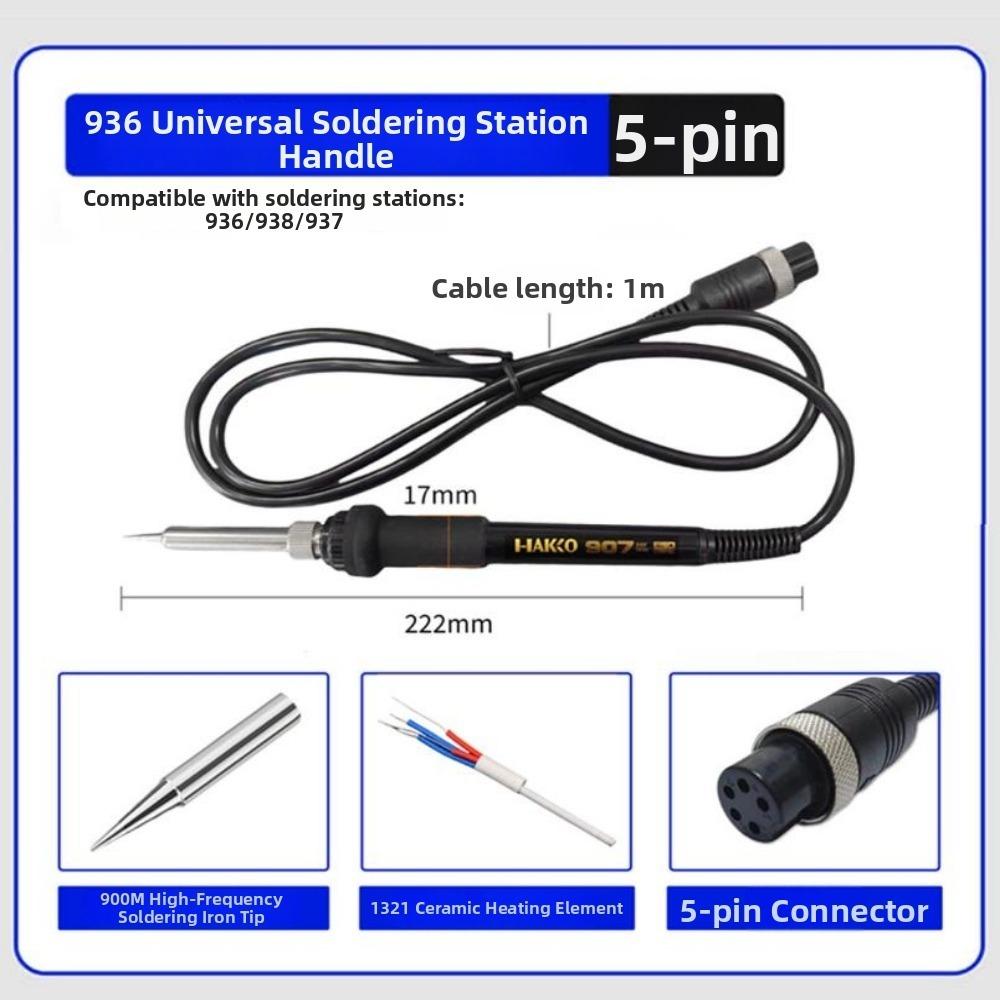 203H Universal 1322/1321 Heating Core 60W 907 Handle 936 Soldering Stations Electric Irons 5 Holes Interface
203H Universal 1322/1321 Heating Core 60W 907 Handle 936 Soldering Stations Electric Irons 5 Holes Interface
