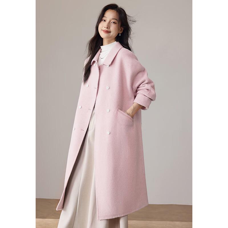 VICTORIA&VERA Женское двубортное длинное пальто из смесовой шерсти L
VICTORIA&VERA Женское двубортное длинное пальто из смесовой шерсти L