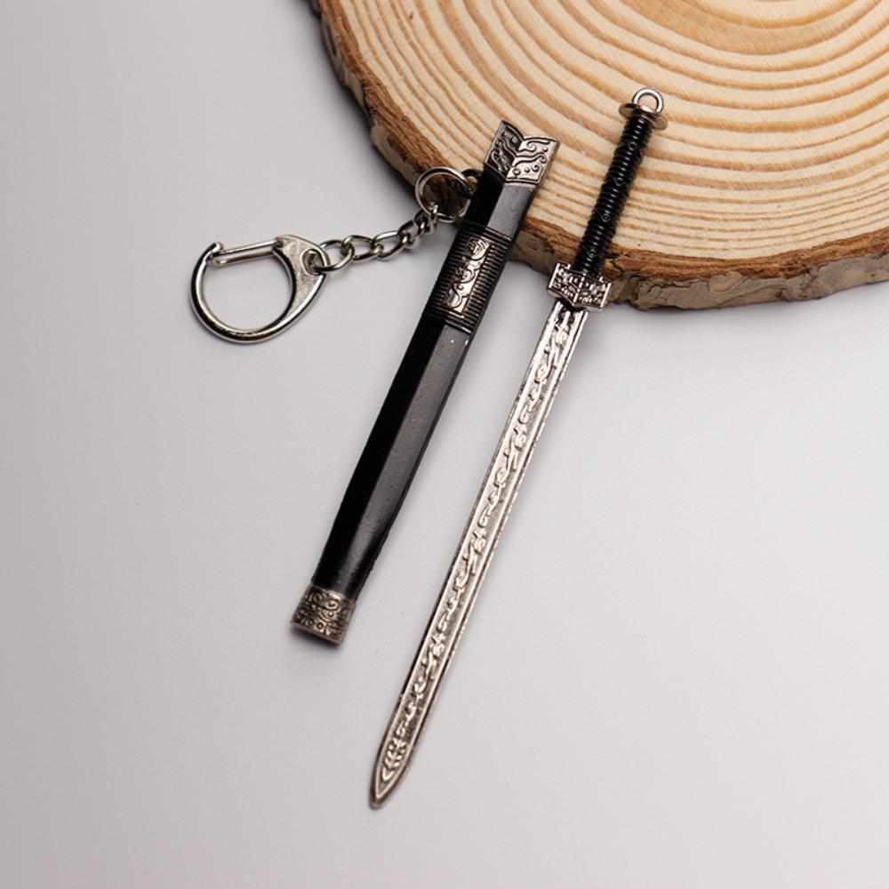12cm Mini Sword KeyChain Zinc Zinc Zinc Alloy Scabbard Key Ring Weapon Model Weapon Key Chain Men style D
12cm Mini Sword KeyChain Zinc Zinc Zinc Alloy Scabbard Key Ring Weapon Model Weapon Key Chain Men style D
