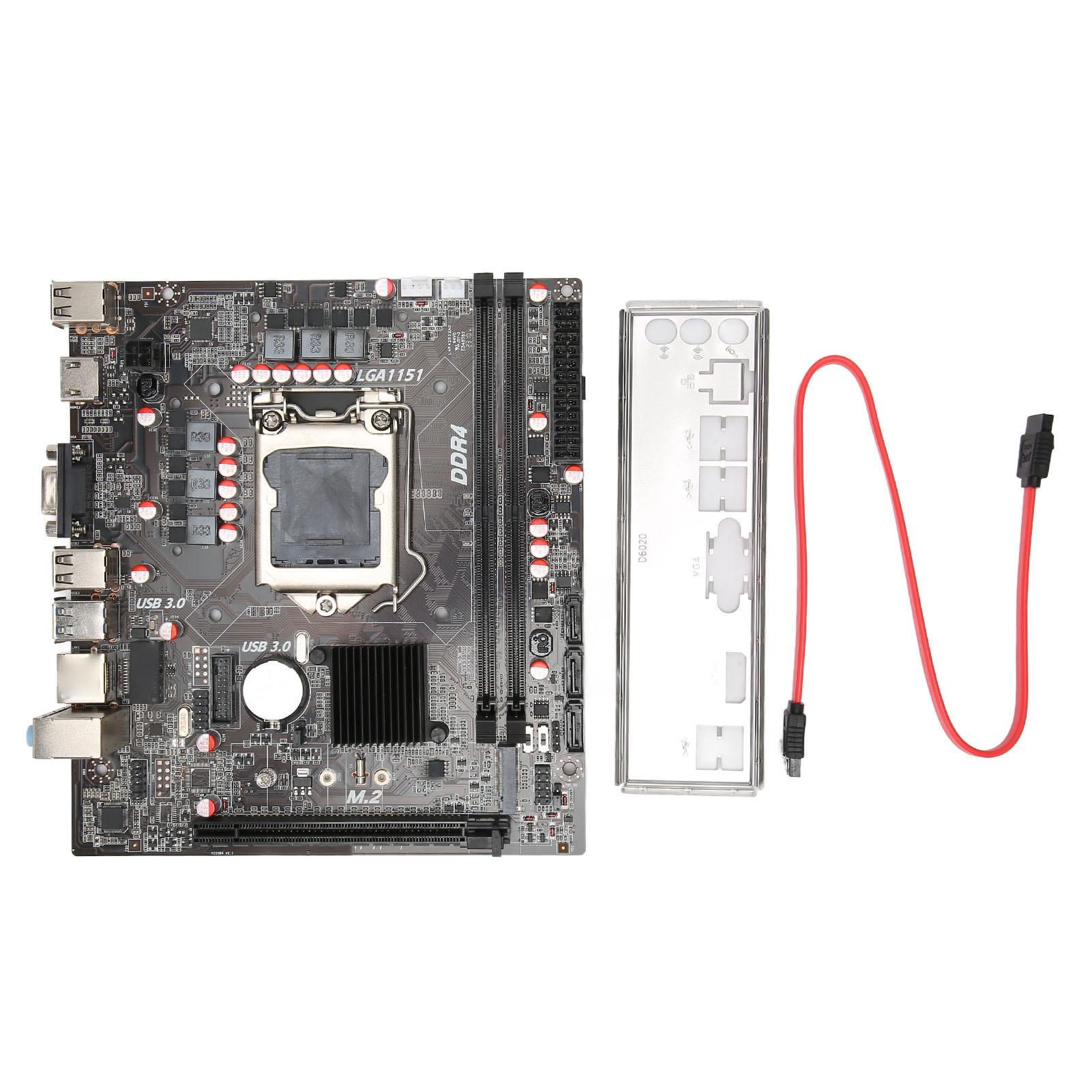 Desktop Computer Motherboard Dual Channel DDR4 M.2 PCIe X16 SATA3 USB3 H310BB4 Motherboard for
Desktop Computer Motherboard Dual Channel DDR4 M.2 PCIe X16 SATA3 USB3 H310BB4 Motherboard for