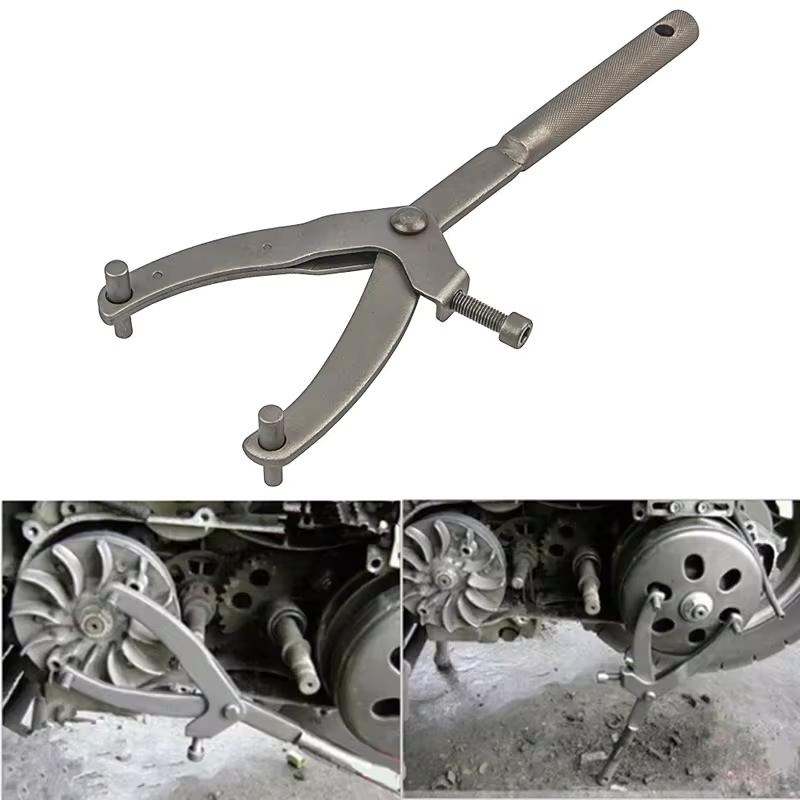 Y-Type Flywheel Wrench Belt Disc Magneto Fixing Clip Caliper Clutch Remove Holder Pulley Sprocket Spanner Motorcycle Repair Tool срібний
Y-Type Flywheel Wrench Belt Disc Magneto Fixing Clip Caliper Clutch Remove Holder Pulley Sprocket Spanner Motorcycle Repair Tool срібний
