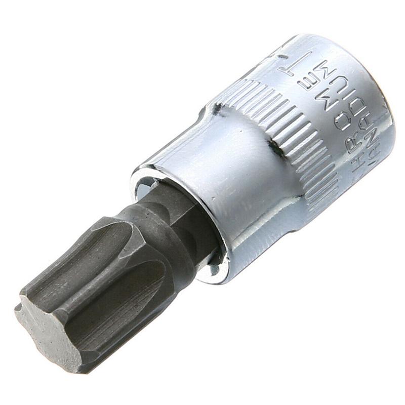 Tamper Proof For Torx Star Bit Socket Set 13Pcs for 1/4in 3/8in 1/2in Drive with Case for Anti Tamper Screw Applications China Mainland
Tamper Proof For Torx Star Bit Socket Set 13Pcs for 1/4in 3/8in 1/2in Drive with Case for Anti Tamper Screw Applications China Mainland