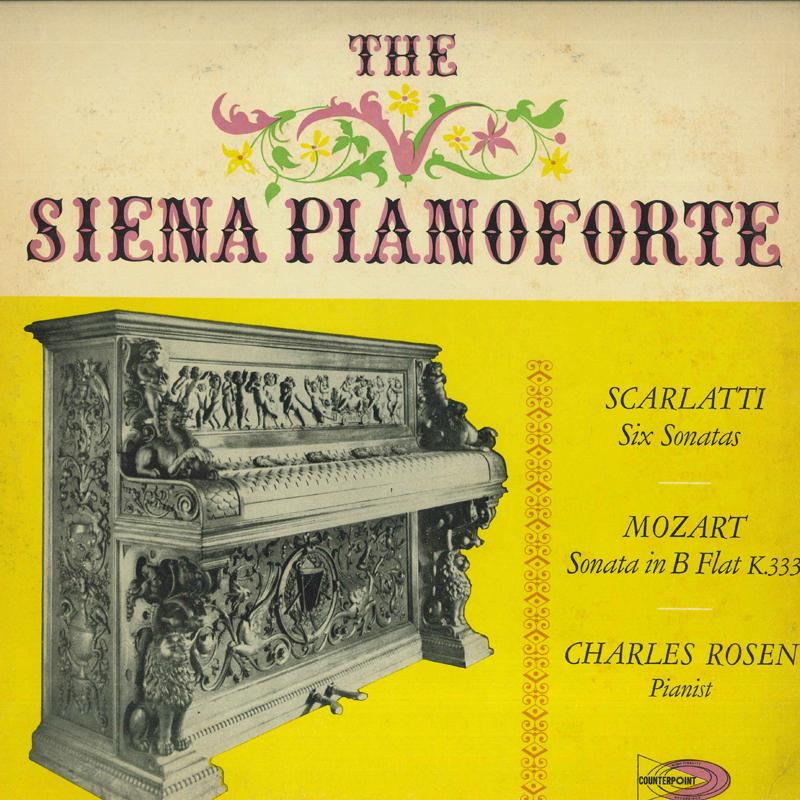 LP Record DOMENICO SCARLATTI MOZART CHARLES Siena Pianoforte CPTS53000 COUNTERPOINT US Classical Used
LP Record DOMENICO SCARLATTI MOZART CHARLES Siena Pianoforte CPTS53000 COUNTERPOINT US Classical Used