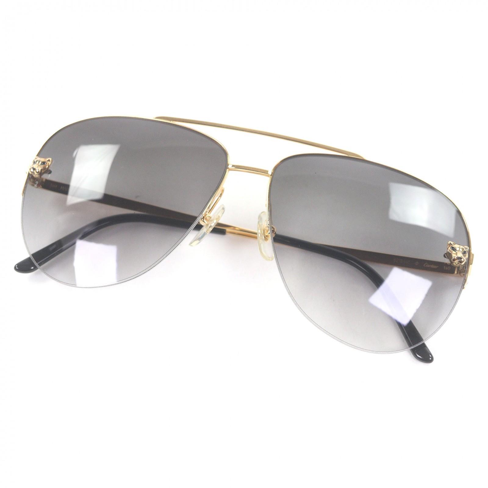 Great Cartier sunglasses PANTHERE de Cartier Teardrop aviator gold mens Used
Great Cartier sunglasses PANTHERE de Cartier Teardrop aviator gold mens Used