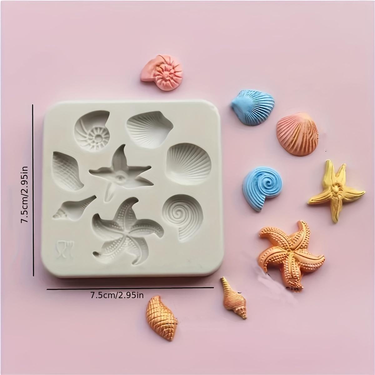 3D Силиконовая форма Ракушка и Морская звезда Биологическая Форма для выпечки Инструмент для украшения торта для шоколадных конфет DIY
3D Силиконовая форма Ракушка и Морская звезда Биологическая Форма для выпечки Инструмент для украшения торта для шоколадных конфет DIY