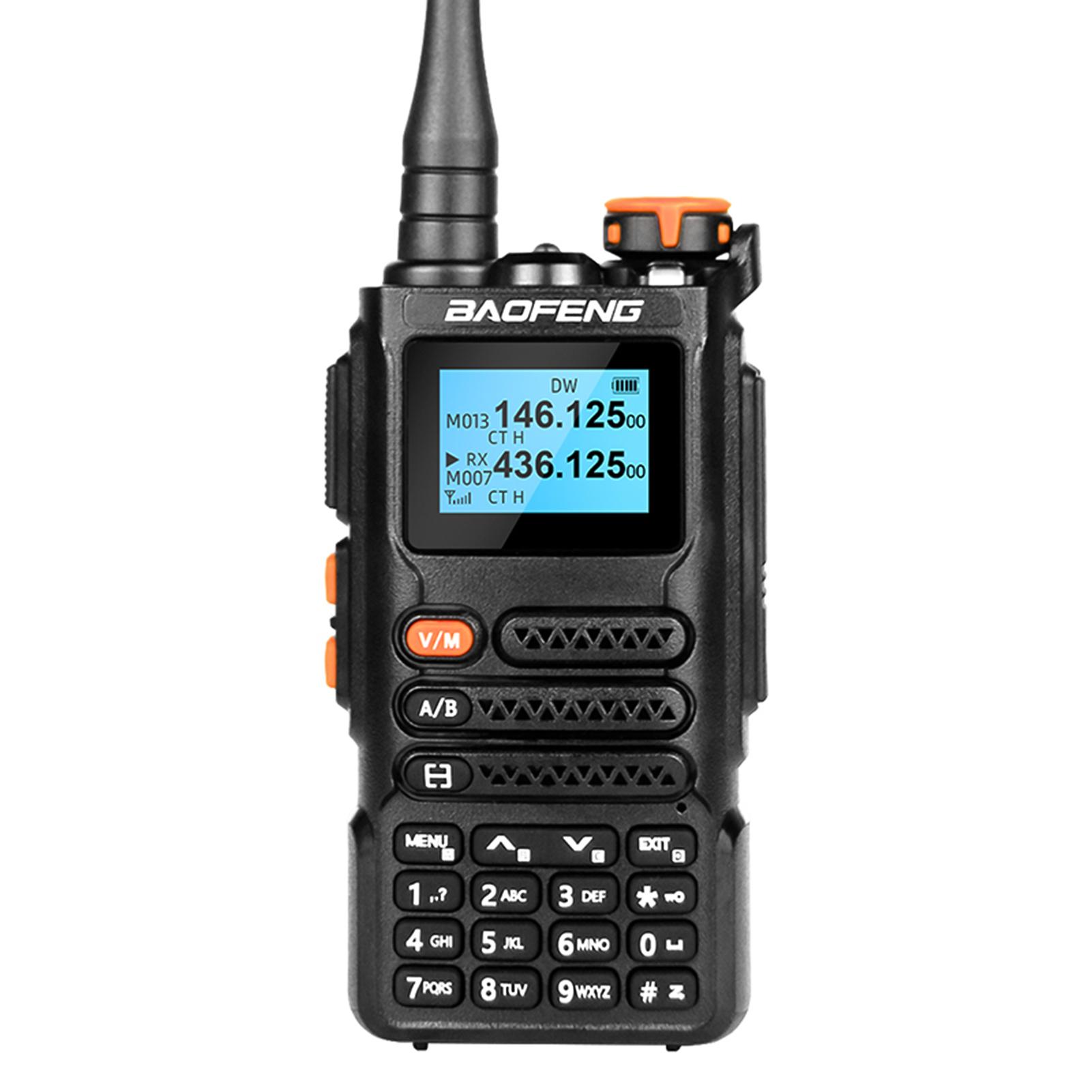 Портативная 5 Вт рация дальнего действия беспроводная переговорная VHF UHF двухдиапазонная двухсторонняя радиостанция 999 EU
Портативная 5 Вт рация дальнего действия беспроводная переговорная VHF UHF двухдиапазонная двухсторонняя радиостанция 999 EU