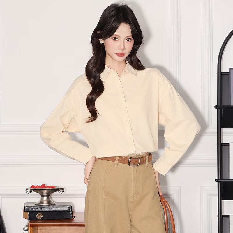 Women s Elegant Loose Fit Long-Sleeve Casual Shirt One Size
Women s Elegant Loose Fit Long-Sleeve Casual Shirt One Size