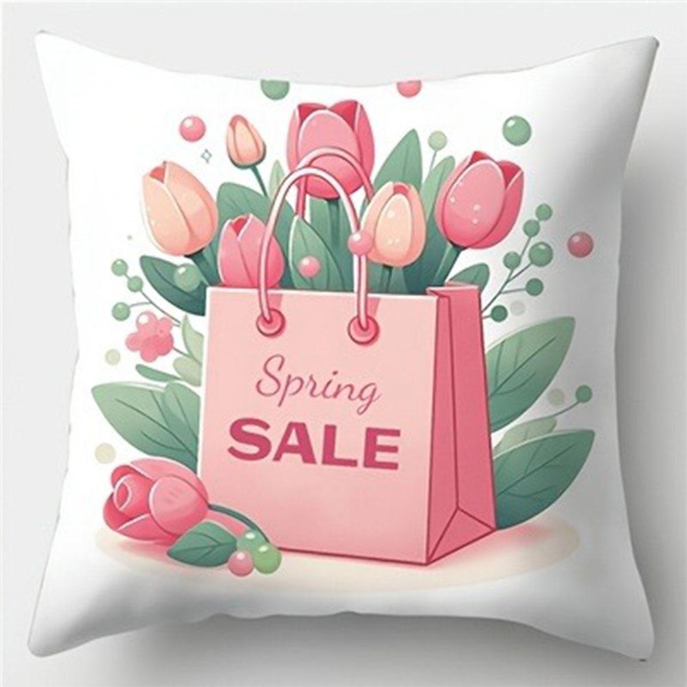 Pink and White Tulip Decorative Pillowcase PillowcaseBedroom Living Room Sofa Home Decor Polyester Cushion Cover with Zipper 16x16Inch
Pink and White Tulip Decorative Pillowcase PillowcaseBedroom Living Room Sofa Home Decor Polyester Cushion Cover with Zipper 16x16Inch