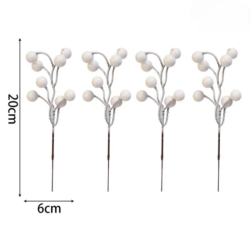 4/20PCS Artificial White Berries Stems DIY Christmas Tree Berry Branch Ornament Wedding Home Party Fake Fruit Flower Decoration 4PCS
4/20PCS Artificial White Berries Stems DIY Christmas Tree Berry Branch Ornament Wedding Home Party Fake Fruit Flower Decoration 4PCS