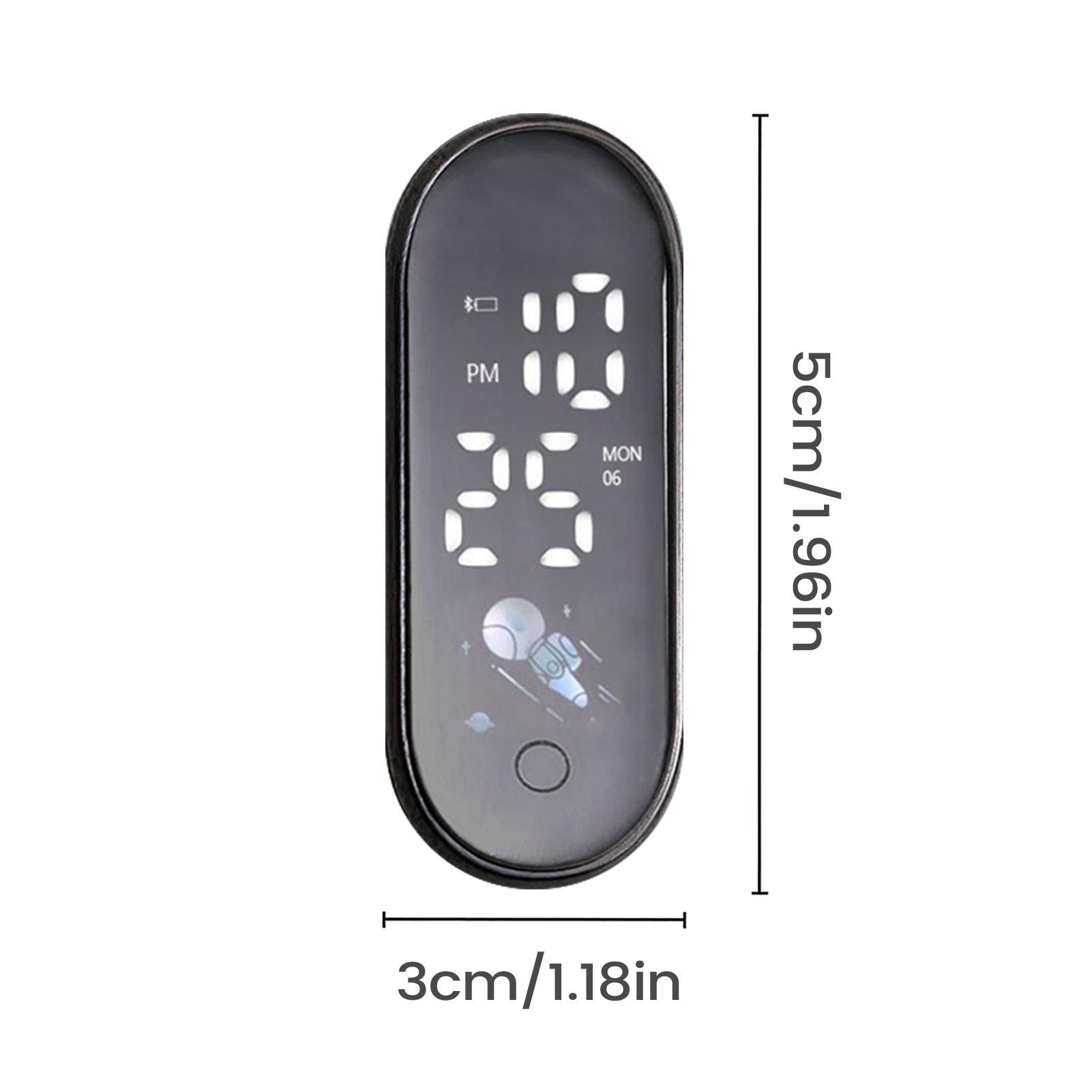 Small Digital Clock Waterproof Luminous Mini Digital Clock Adhesive for Sedan Truck Minivan Motorcycle Bike Commuting Travel
Small Digital Clock Waterproof Luminous Mini Digital Clock Adhesive for Sedan Truck Minivan Motorcycle Bike Commuting Travel