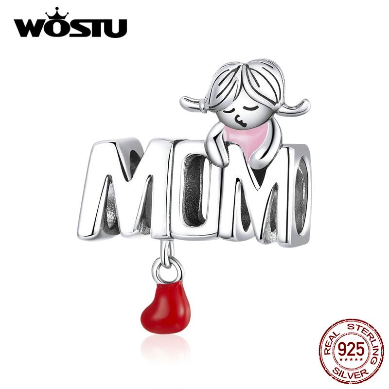 WOSTU стерлингового серебра 925 пробы для мамы, подарка на день матери, подвески для маленькой девочки, красные эмалированные бусины, подходят для браслета 925 silver
WOSTU стерлингового серебра 925 пробы для мамы, подарка на день матери, подвески для маленькой девочки, красные эмалированные бусины, подходят для браслета 925 silver