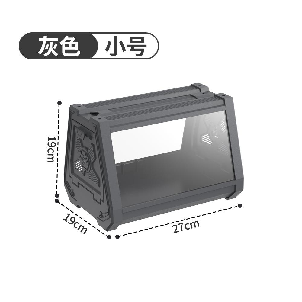 Desktop Convenient High Transparency Pet Keeping Box Lizard Palace Keeper Home Climbing Pet Ecological Landscaping Tank
Desktop Convenient High Transparency Pet Keeping Box Lizard Palace Keeper Home Climbing Pet Ecological Landscaping Tank
