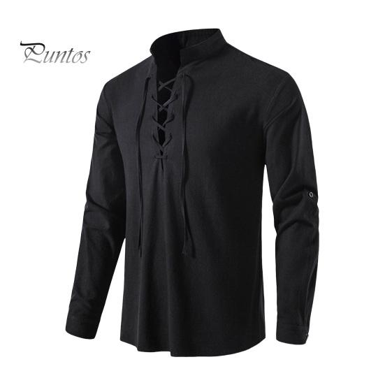 Весенняя мужская рубашка на шнуровке с воротником-стойкой, сплошной цвет с длинными рукавами, ретро хиппи, повседневный пуловер в пляжном стиле, повседневный топ средней длины 2XL чёрный
Весенняя мужская рубашка на шнуровке с воротником-стойкой, сплошной цвет с длинными рукавами, ретро хиппи, повседневный пуловер в пляжном стиле, повседневный топ средней длины 2XL чёрный