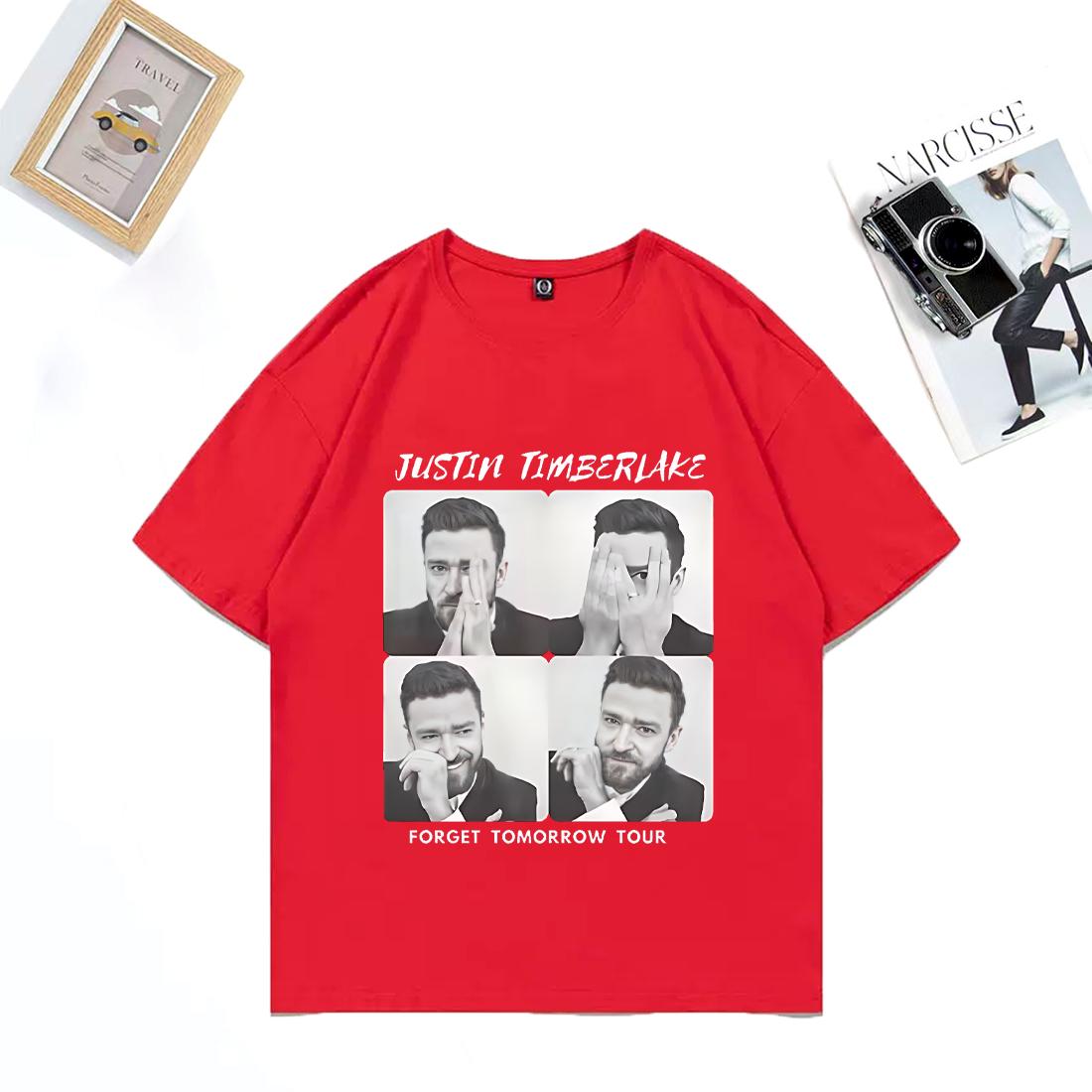 Justin Timberlake World Tour 2025 print T Shirt Unisex WOMENs Vintage streetwear Hip Hop Tops Short Sleeve Cotton Fashion Tshirts S
Justin Timberlake World Tour 2025 print T Shirt Unisex WOMENs Vintage streetwear Hip Hop Tops Short Sleeve Cotton Fashion Tshirts S
