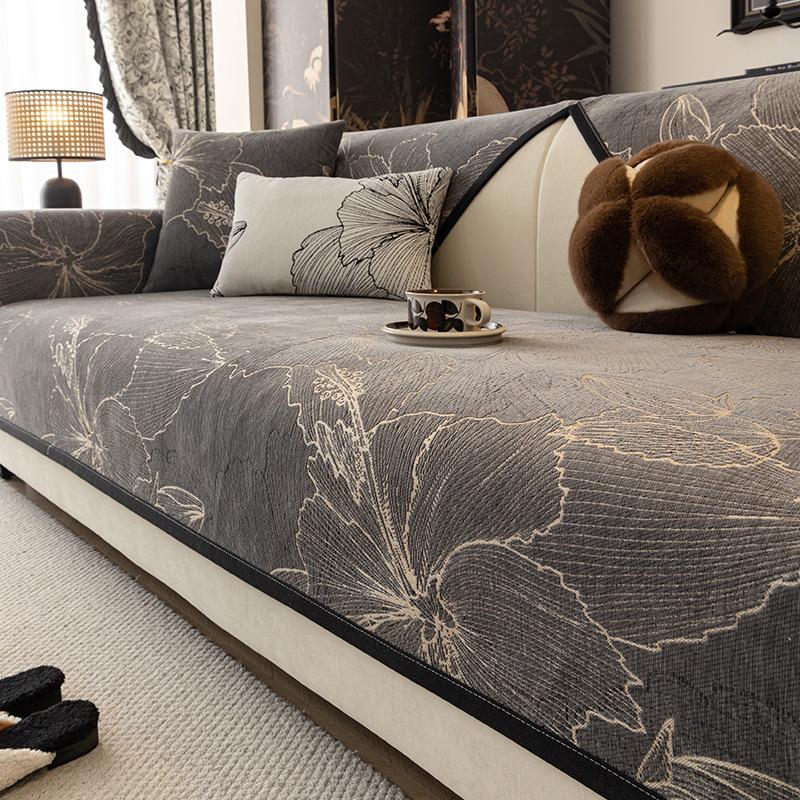 Sofa Cushion Universal In All Seasons, High-style Non-slip Seat Cushion, Chenille Jacquard Craftsmanship, Fashionable Sofa Towel 90*160cm
Sofa Cushion Universal In All Seasons, High-style Non-slip Seat Cushion, Chenille Jacquard Craftsmanship, Fashionable Sofa Towel 90*160cm