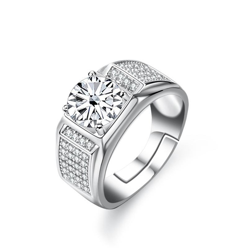 6.5mm 925 Sterling Silver Minimalist Moissanite Men Ring Luxury Wedding Band D VVS1 High End Fine Jewelry 1ct білий
6.5mm 925 Sterling Silver Minimalist Moissanite Men Ring Luxury Wedding Band D VVS1 High End Fine Jewelry 1ct білий