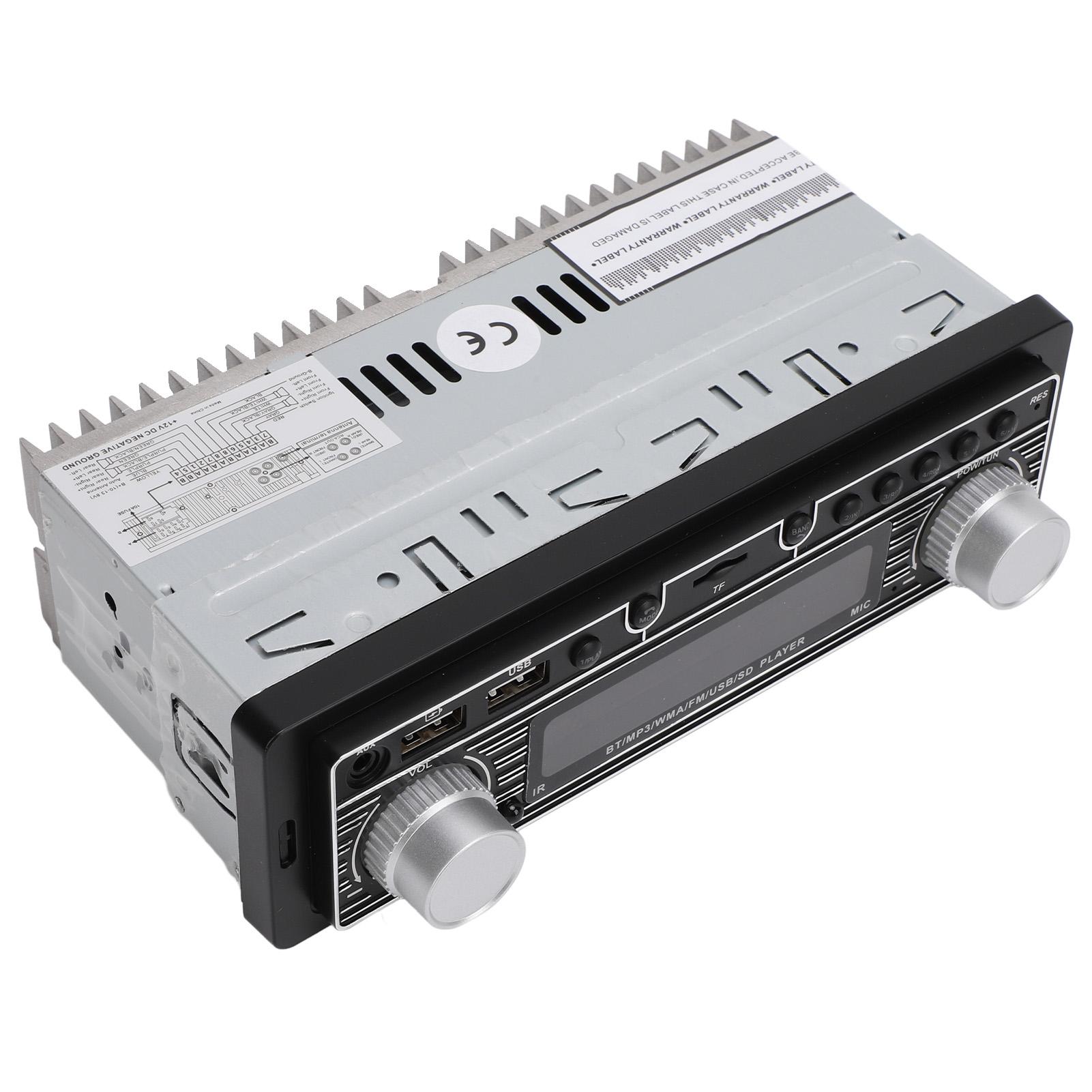 Car Radio Backlit LED Display MP3 Player Dual USB Port Bluetooth 5.0 Handsfree Calling Car Stereo
Car Radio Backlit LED Display MP3 Player Dual USB Port Bluetooth 5.0 Handsfree Calling Car Stereo