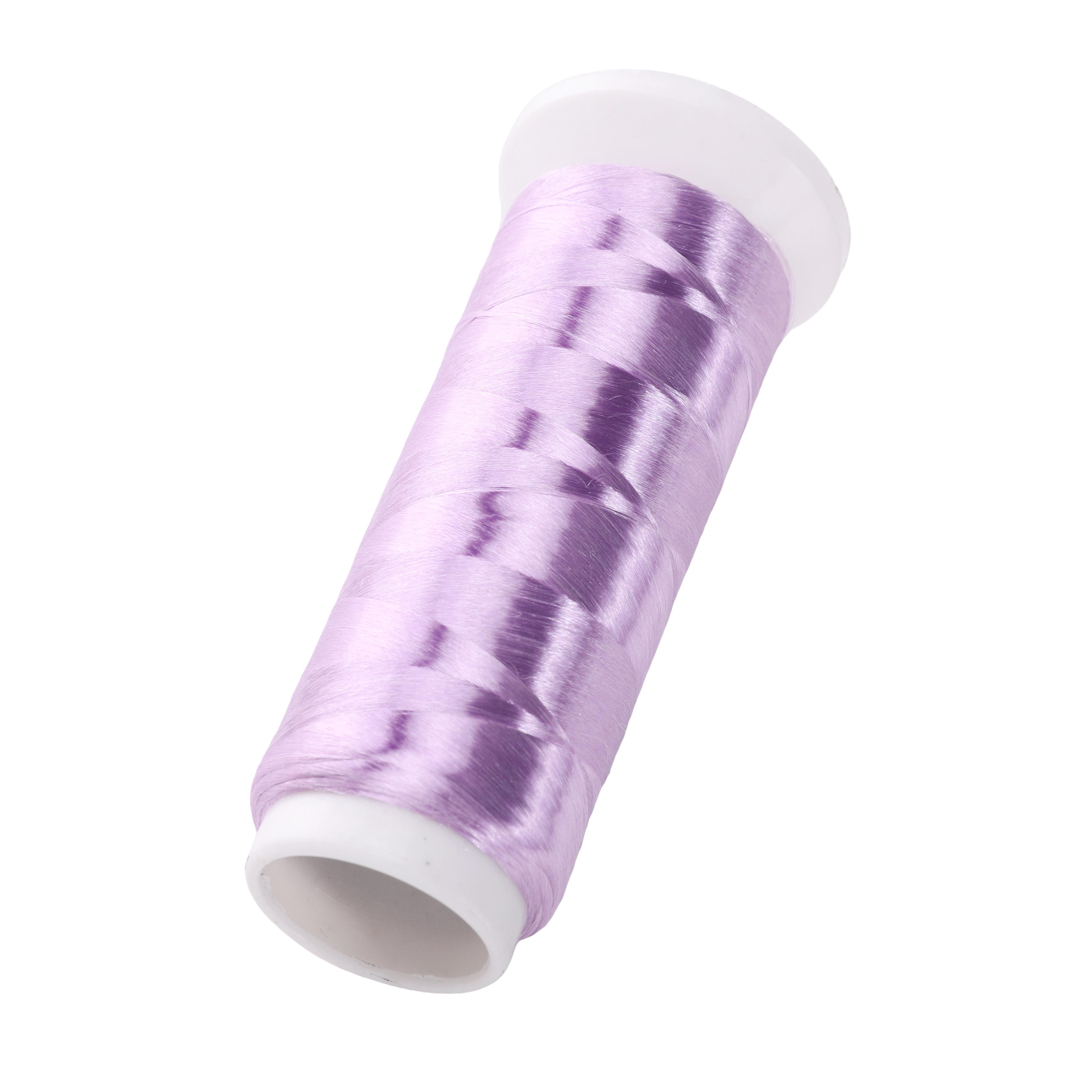 1200 метрів поліестерової безвузлової оксамитової флористичної нитки для виготовлення ювелірних виробів своїми руками, браслетів, намист та кольє. бузковий
1200 метрів поліестерової безвузлової оксамитової флористичної нитки для виготовлення ювелірних виробів своїми руками, браслетів, намист та кольє. бузковий