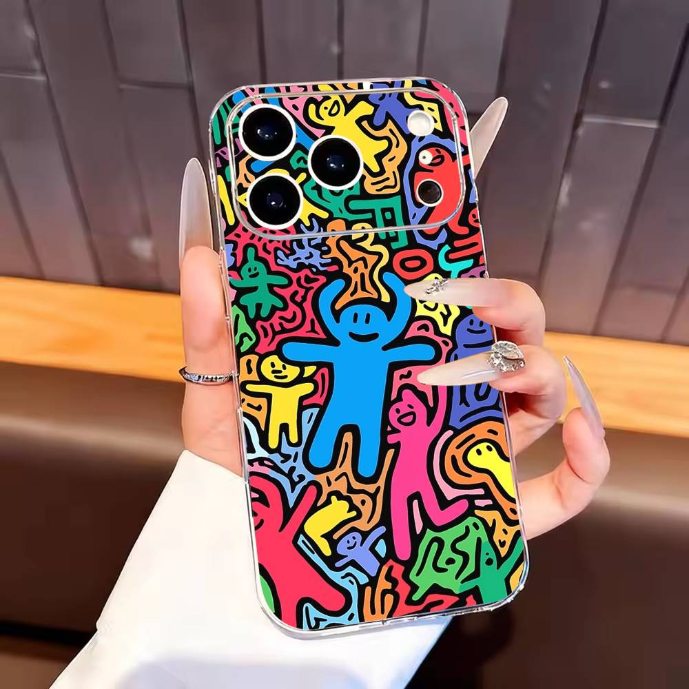Cartoon Graffiti Phone Case For iPhone17,16,15,14,13,12,11 Plus,Pro Max Soft Transparent Cover iPhone12
Cartoon Graffiti Phone Case For iPhone17,16,15,14,13,12,11 Plus,Pro Max Soft Transparent Cover iPhone12