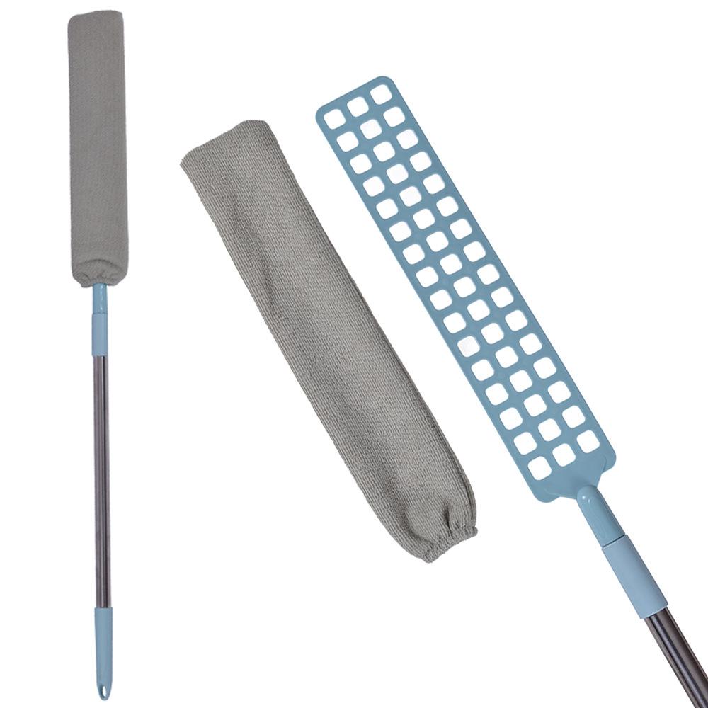 Телескопическая сверхдлинная перьевая метелка из нержавеющей стали - бытовой артефакт для уборки пыли в труднодоступных местах Telescopic duster set
Телескопическая сверхдлинная перьевая метелка из нержавеющей стали - бытовой артефакт для уборки пыли в труднодоступных местах Telescopic duster set