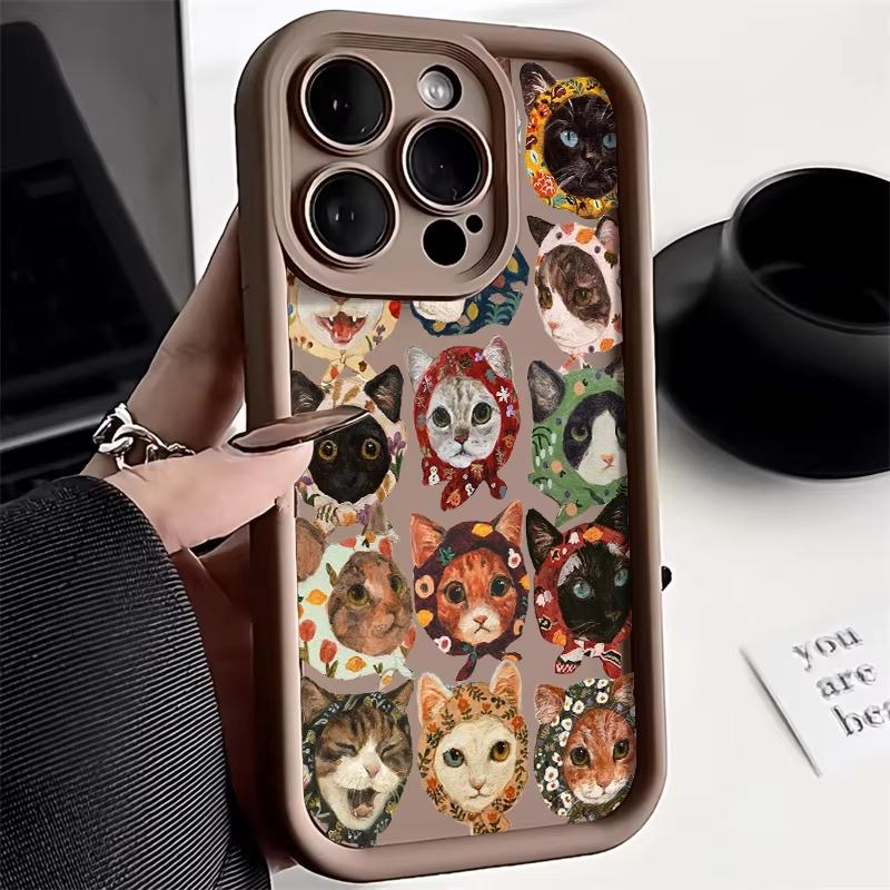 Чехол для телефона с ярким дизайном кошки для iPhone 17 Pro 16 15 14 13 12 11 Pro Max XS XR 17 Air 16E Мягкий силиконовый чехол iPhone XS Max
Чехол для телефона с ярким дизайном кошки для iPhone 17 Pro 16 15 14 13 12 11 Pro Max XS XR 17 Air 16E Мягкий силиконовый чехол iPhone XS Max