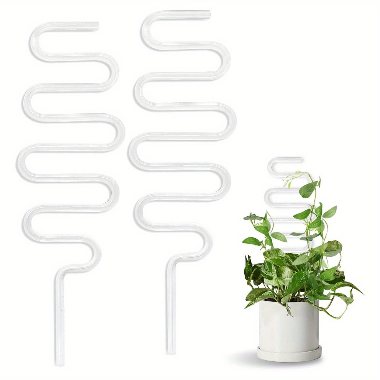 Curved acrylic plant climbing frame, transparent and durable, suitable for indoor vines and flower pots support
Curved acrylic plant climbing frame, transparent and durable, suitable for indoor vines and flower pots support