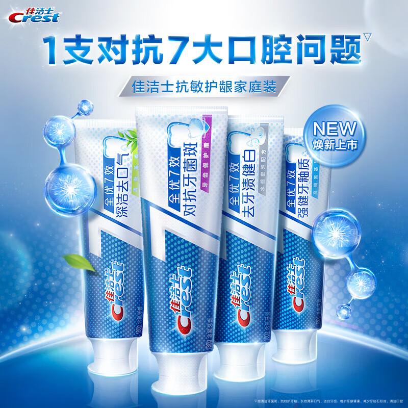 Crest Complete 7 Effects Tea Fresh Toothpaste
Crest Complete 7 Effects Tea Fresh Toothpaste
