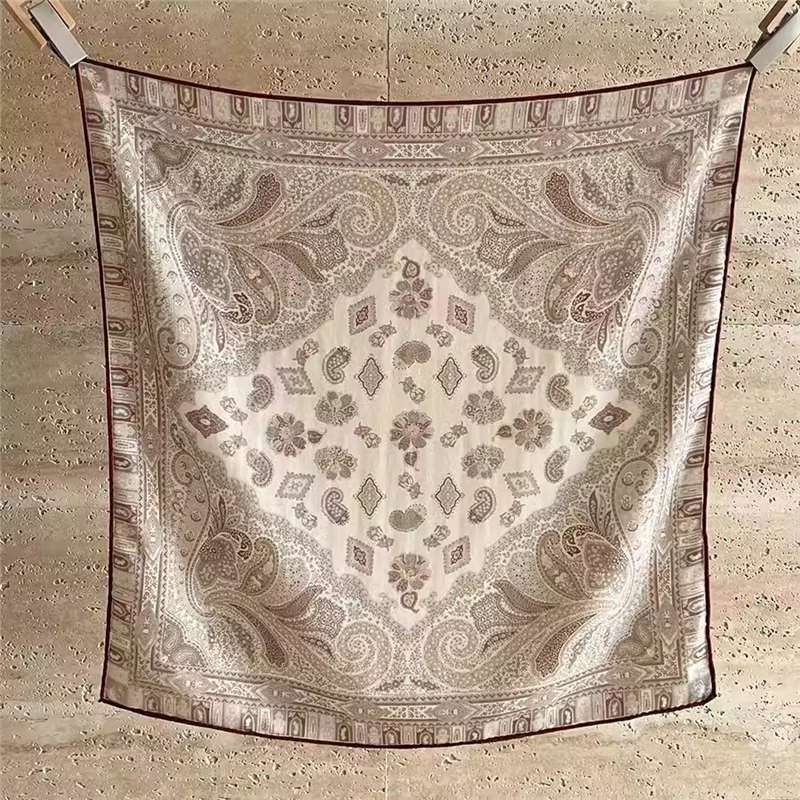 Fashion 70% Wool 30% Silk Scarf For Women Shawls Wraps Foulard Luxury Scarves Square Pashmina Female Hijab Bandana Kerchief 62Cm Silk wool 62x62cm
Fashion 70% Wool 30% Silk Scarf For Women Shawls Wraps Foulard Luxury Scarves Square Pashmina Female Hijab Bandana Kerchief 62Cm Silk wool 62x62cm