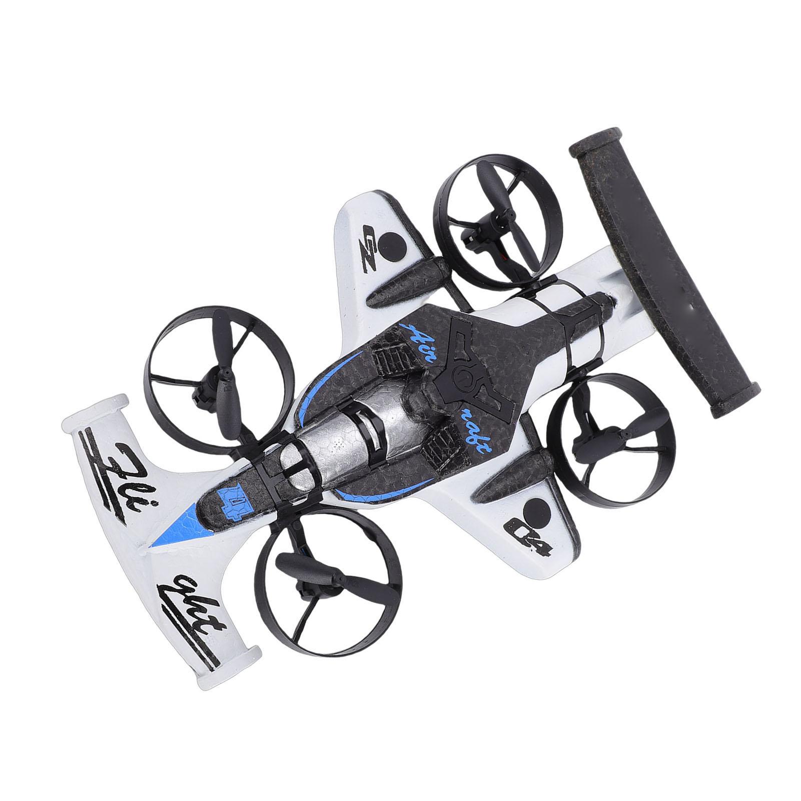 RC Quadcopter Drift Toy Land Dual Mode Fixed Wing Drone Model Multiple Speeds 360 Degree
RC Quadcopter Drift Toy Land Dual Mode Fixed Wing Drone Model Multiple Speeds 360 Degree