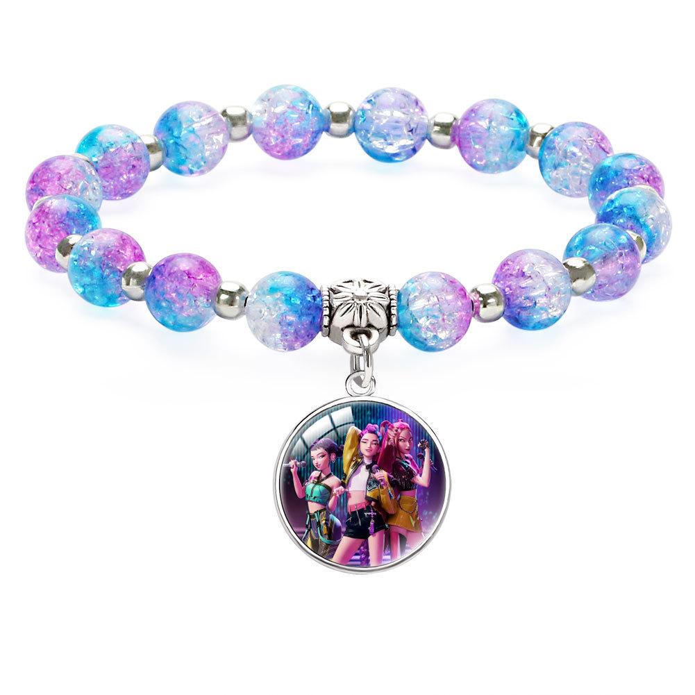Fashion Kids Rumi Zoey Mira Beaded Pendant Ice Crack Inlaid Gemstone Bracelet 16mm
Fashion Kids Rumi Zoey Mira Beaded Pendant Ice Crack Inlaid Gemstone Bracelet 16mm